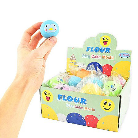 ROB FIGURINA SQUISHY 4CM MINGE CU ANIMALE 41151 [1]