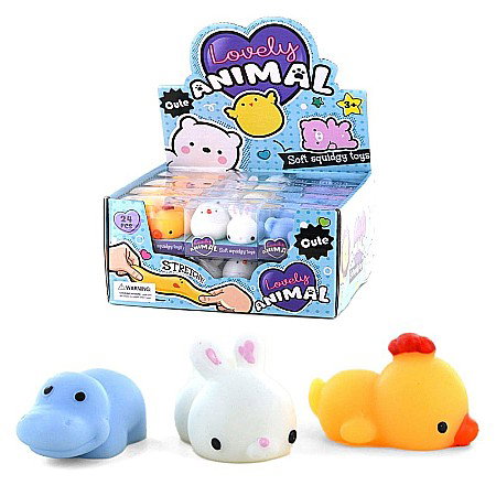 Squishy - ROB FIGURINE SQUISHY ANTISTRESS 4CM ANIMALUTE 41364