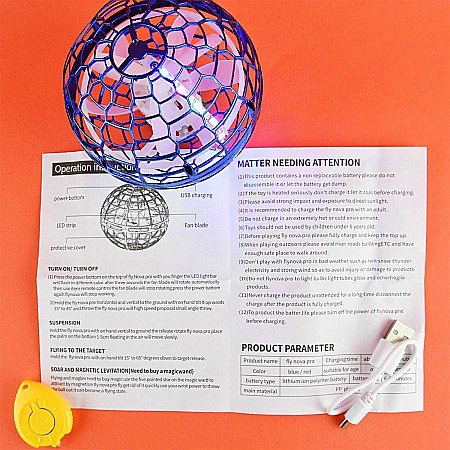 ROB MINGE ZBURATOARE CU LED 8.5CM TIP SPINNER 50288 [2]
