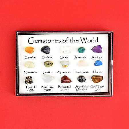 ROB SET PIETRE PRETIOASE 1-1.5CM, IN CUTIE 15/SET 50922 [0]