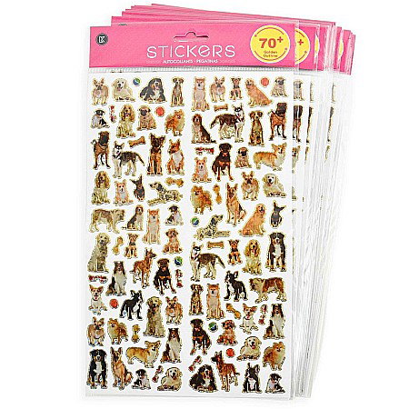 Etichete scolare si stickere - ROB STICKERE 34.5CM CAINI 51100