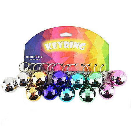 ROB BRELOC CHEI 4CM GLOB DISCO CULORI ASORTATE 52366 [1]