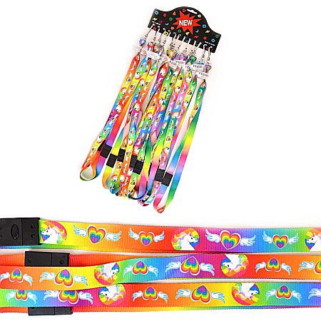 Ecusoane/ coperte documente /accesorii - ROB BRELOC CHEI SNUR UNICORN CURCUBEU 51CM 52547