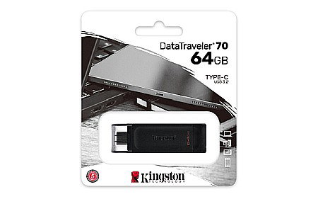 ACCESORII IT - TEC FLASH USB 3.2 KINGSTON 64GB Data Traveler 3.2 Gen DT70
