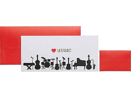 Felicitari - BR FELICITARE STEWO 11*23CM ROCKY MUSIC 2581570360