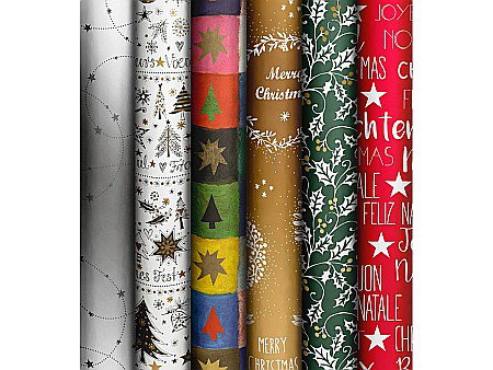 DE SEZON - BR HARTIE AMBALAJ STEWO 200+70CM BASIC CHRISTMAS 154496