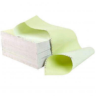 HARTIE MATRICEALA A4 2 EXEMPLARE 60GR/M2 ALB/ALB ALB/VERDE [2]