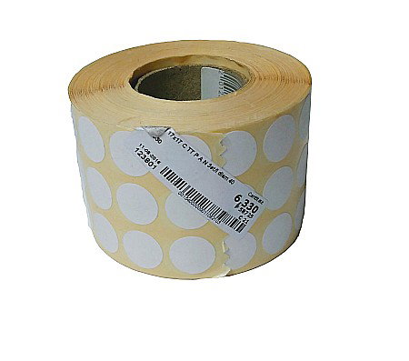 MARCARE SI ETICHETARE - ROM ROLA PRET BULINE 17*17 MM, 6330 ETICHETE/ ROLA