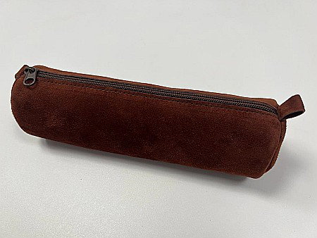 LAM ETUI CILINDRIC PIELE NATURALA/VELUR DIVERSE CULORI [5]