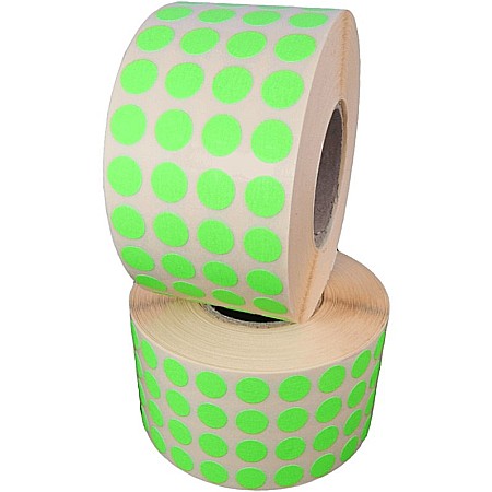 ROM ROLA PRET BULINE MICI 10*10 MM 17320 ETICHETE/ ROLA COLOR [2]