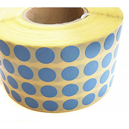 ROM ROLA PRET BULINE MICI 10*10 MM 17320 ETICHETE/ ROLA COLOR [7]