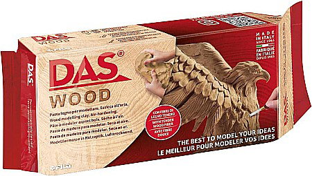 Lut modelaj, teracota - FIL LUT MODELAJ DAS 350G CULOAREA LEMNULUI 348700