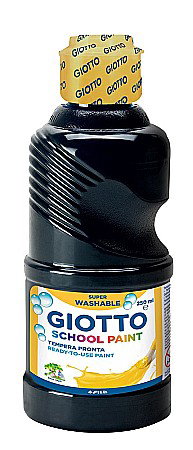 Acuarele Tempera la bucata - FIL TEMPERA GIOTTO 250ML NEGRU 530824
