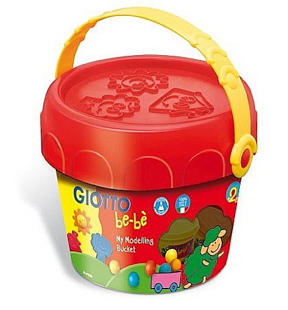 Produse nontoxice destinate copiilor sub 3 ani - KIT MODELAJ MY MODELLING BUCKET GIOTTO BEBE 467600