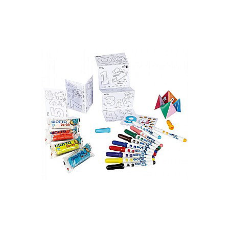 KIT PLASTILINA+CARIOCI GIOTTO BEBE MY FIRST NUMBERS 478600 [1]