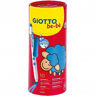 Produse nontoxice destinate copiilor sub 3 ani - CARIOCI GIOTTO BEBE 10/SET 469500