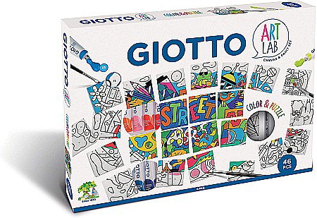 Seturi Creative pentru Copii - SET CREATIV GIOTTO COLOR SI PUZZLE ART LAB 581800