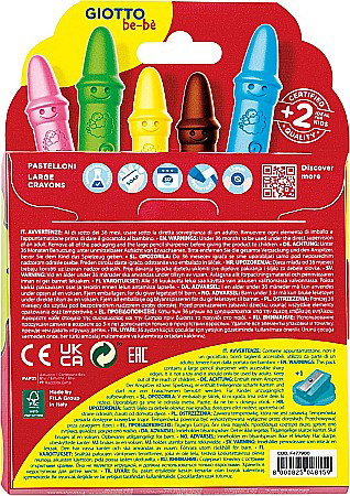CREIOANE CERATE GIOTTO CU ASCUTITOARE 10/SET 477900 [2]