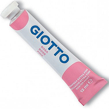 Acuarele Tempera la bucata - FIL TEMPERA GIOTTO 12ML 352006 ROZ