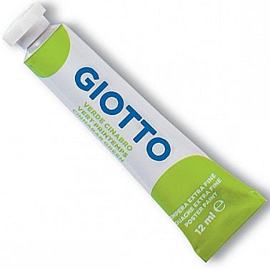 Acuarele Tempera la bucata - FIL TEMPERA GIOTTO 12ML 352011 VERDE CINABRO