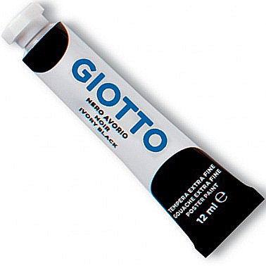 Acuarele Tempera la bucata - FIL TEMPERA GIOTTO 12ML 352024 NEGRU