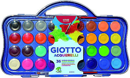Acuarele - FIL ACUARELE GIOTTO 36/SET + PENSULA 353600
