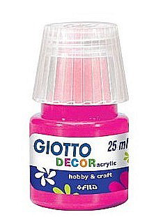 Culori si vopsele acrilice - FIL VOPSEA ACRILICA GIOTTO 25ML MAGENTA 538110