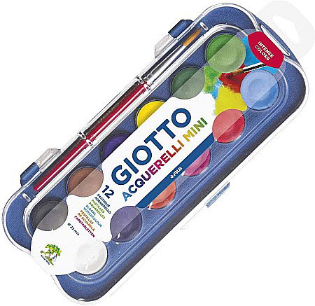 RECHIZITE SCOLARE IPB - FIL ACUARELE GIOTTO 12/SET + PENSULA 351200