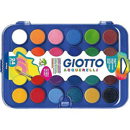 RECHIZITE SCOLARE IPB - FIL ACUARELE GIOTTO 24/SET + PENSULA 352400