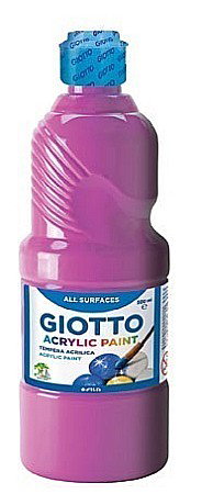 Culori si vopsele acrilice - FIL VOPSEA ACRILICA GIOTTO 500ML MAGENTA 533710