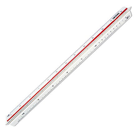 INSTRUMENTE DE DESEN SI PROIECTARE - ARD RIGLA 30CM TRIUNGHIULARA 6 SCALE B 110