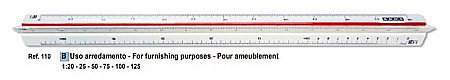 ARD RIGLA 30CM TRIUNGHIULARA 6 SCALE B 110 [1]