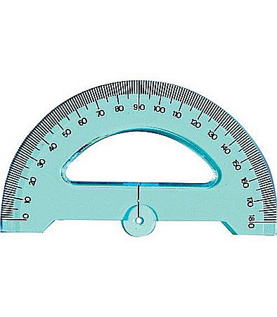 Rigle, echere si raportor plastic - ARD RAPORTOR TECNOSCHOOL 180 GRADE/10CM 404SS
