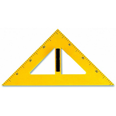 Instrumente geometrie pentru tabla scolara - ARD ECHER DIDACTIC 45 GRADE/60 CM 1101