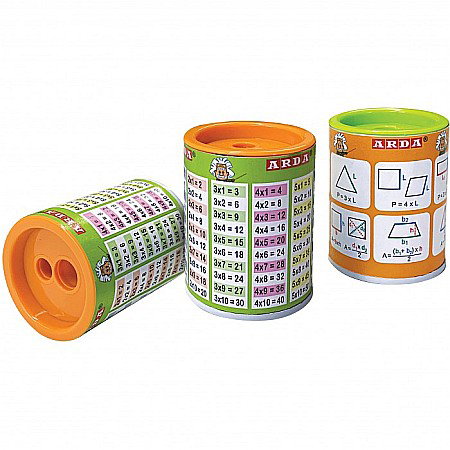 Socotitoare, Betisoare - ARD ASCUTITOARE DUBLA CU CONTAINER FORMULE MATEMATICE 825MSC