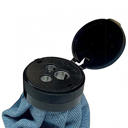 ARD ASCUTITOARE TRIPLA CU CONTAINER JEANS TENKS CULORI ASORTATE TEK03SC [1]