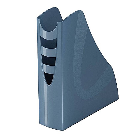 Suporturi verticale pentru documente - SUPORT VERTICAL DIN PLASTIC PENTRU DOSARE, ALBASTRU VINTAGE 7118SU