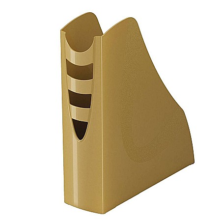 Suporturi verticale pentru documente - SUPORT VERTICAL DIN PLASTIC PENTRU DOSARE, CARAMEL VINTAGE 7118CA