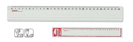 RECHIZITE SCOLARE IPB - ARD RIGLA 30CM ALUMINIU 18230