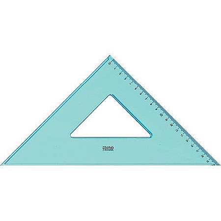 Rigle, echere si raportor plastic - ARD ECHER TECNOSCHOOL 45 GRADE/35CM 40135SS