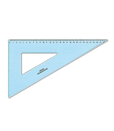 Rigle, echere si raportor plastic - ARD ECHER TECNOSCHOOL 60 GRADE/20CM 40220SS