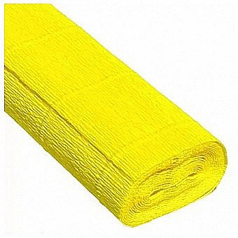 Hartie Floristica - HARTIE CREPONATA FLORISTICA IPB 50*250CM 140GR GALBEN PF975