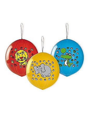 ARTICOLE PARTY - GOD BALOANE Balloons Premium Animals, ball shape with rubber band 3/set GB/PG21