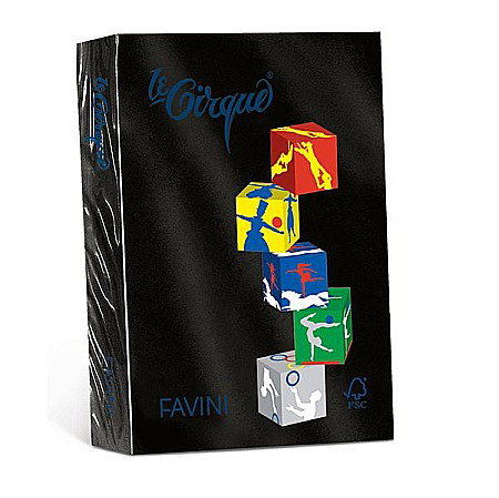 HARTIE PRODUSE DIN HARTIE - ADA CARTON COLOR A4 160GR 250/SET FAVINI NEGRU