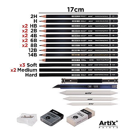 SET PROFESIONAL IPB PENTRU DESEN SI SCHITE PP433 [2]