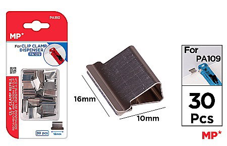 Capse - REZERVA CLIPSURI PENTRU CAPSATOR IPB 10*16MM  30/SET PA110