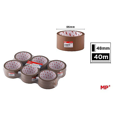 Banda adeziva - BANDA ADEZIVA IPB 48MM*40M MARO PA517-01