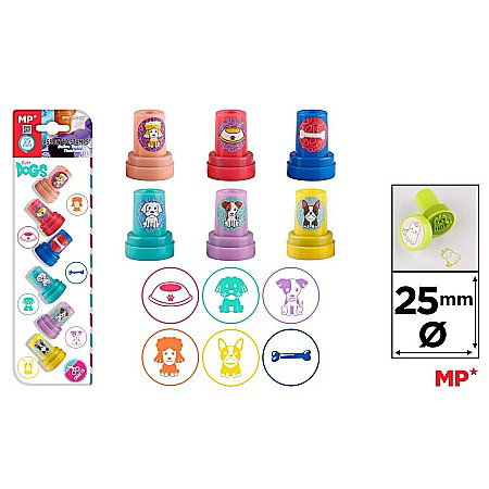 Stampile si Accesorii - STAMPILE IPB 6/SET FANTASY COLOR PM194-37
