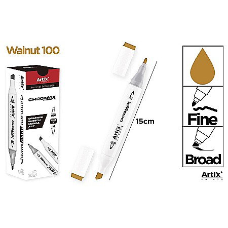 Markere creative 2 capete - ART MARKER IPB 2 CAPETE MARO ALUNA 100 PP915-100 nn