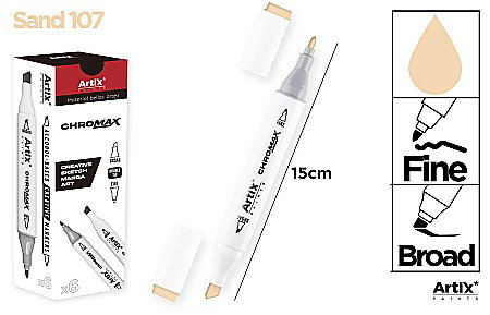 Markere creative 2 capete - ART MARKER IPB 2 CAPETE NISIPIU 107 PP915-107 nn